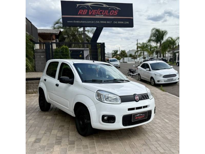 FIAT - UNO - 2015/2016 - Branca - Sob Consulta