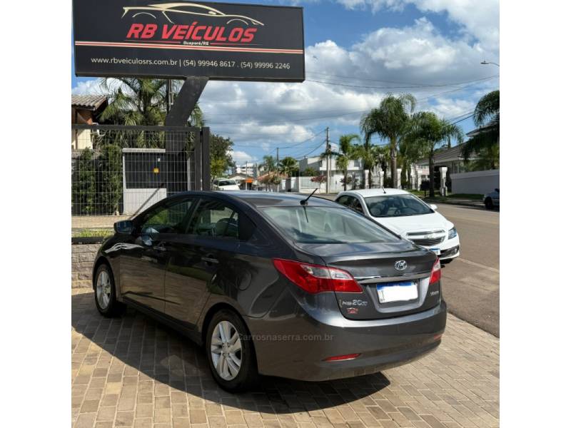 HYUNDAI - HB20S - 2015/2015 - Cinza - Sob Consulta